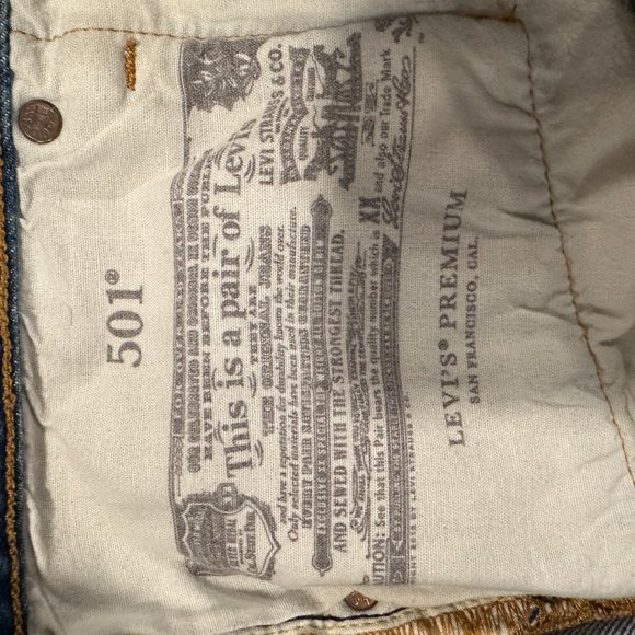 501 HIGH RISE WOMEN'S SHORTS - Picture 4 of 4